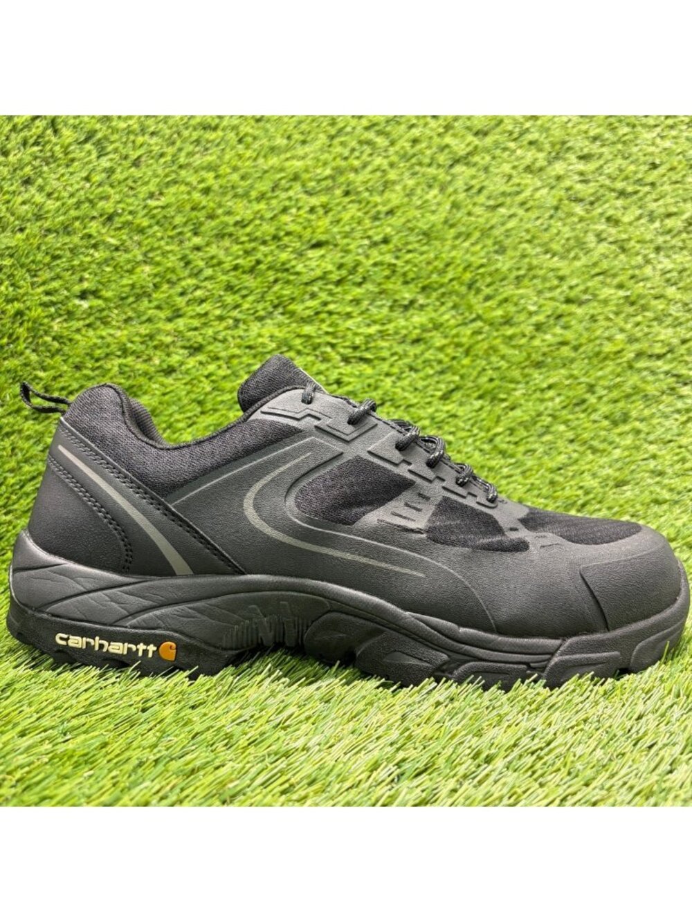 Carhartt Lightweight Mens Size 11.5 Black Steel Toe Safety Work Hiker Shoes